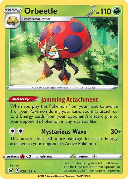 Image for Orbeetle (020/196) - Pokemon