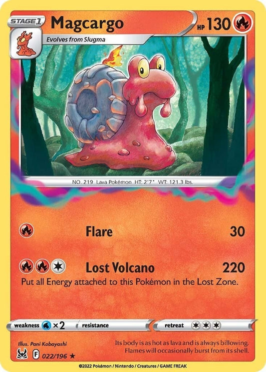 Image for Magcargo (022/196) - Pokemon
