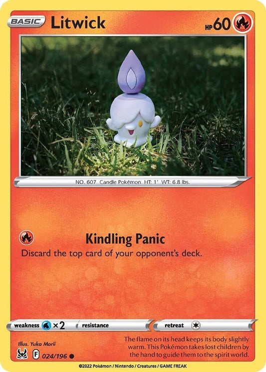 Image for Litwick (024/196) - Pokemon