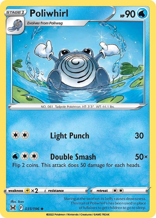 Image for Poliwhirl (031/196) - Pokemon