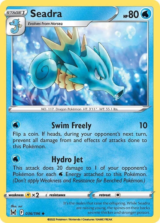Image for Seadra (036/196) - Pokemon