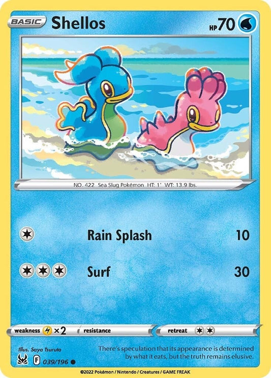 Image for Shellos (039/196) - Pokemon