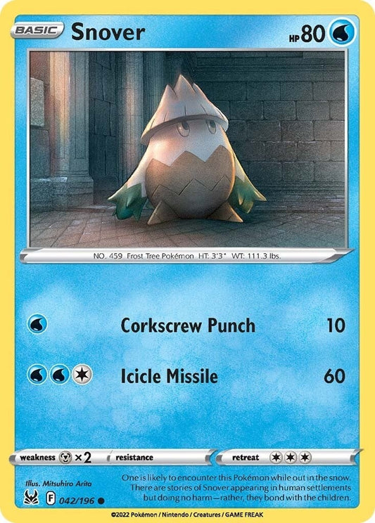 Image for Snover (042/196) - Pokemon