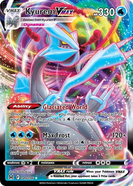 Image for Kyurem VMAX (049/196) - Pokemon