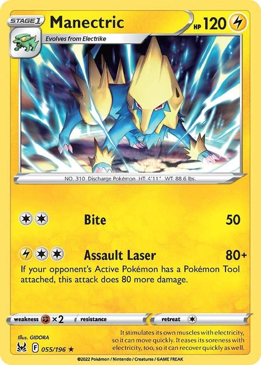 Image for Manectric (055/196) - Pokemon