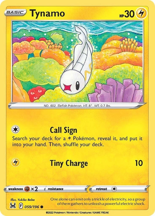 Image for Tynamo (059/196) - Pokemon
