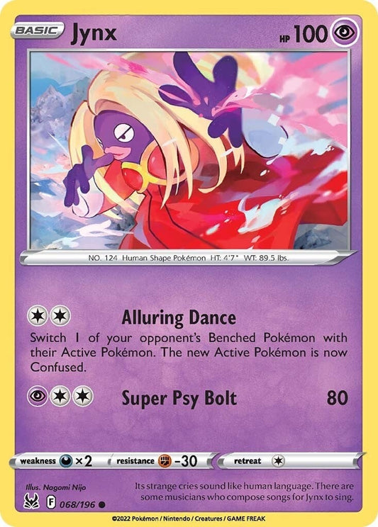 Image for Jynx (068/196) - Pokemon