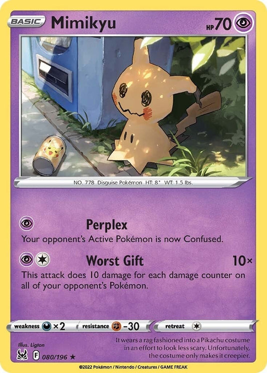 Image for Mimikyu (080/196) - Pokemon