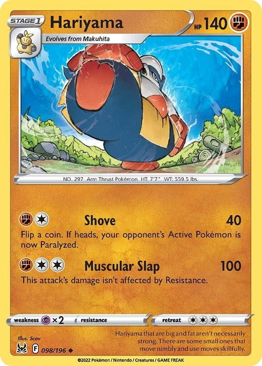 Image for Hariyama (098/196) - Pokemon