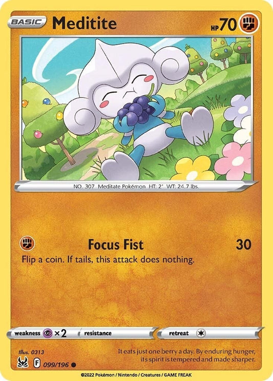 Image for Meditite (099/196) - Pokemon