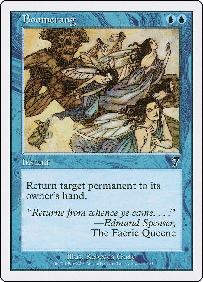 Image for Boomerang (64) - Magic: The Gathering
