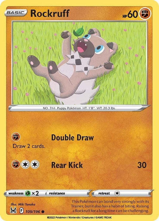 Image for Rockruff (109/196) - Pokemon