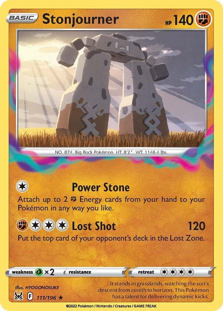Image for Stonjourner (111/196) - Pokemon