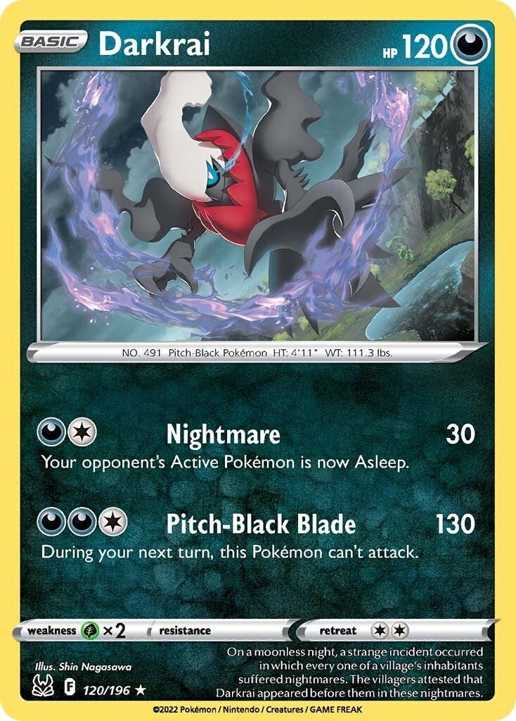 Image for Darkrai (120/196) - Pokemon