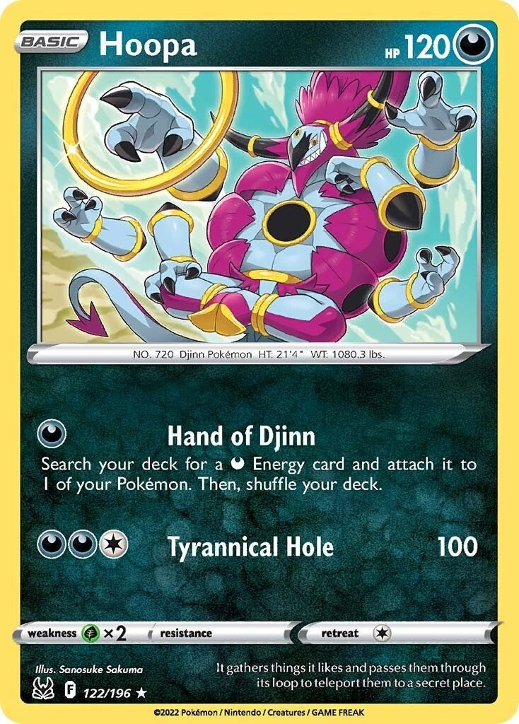 Image for Hoopa (122/196) - Pokemon