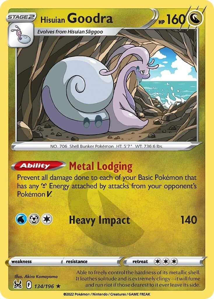 Image for Hisuian Goodra (134/196) - Pokemon