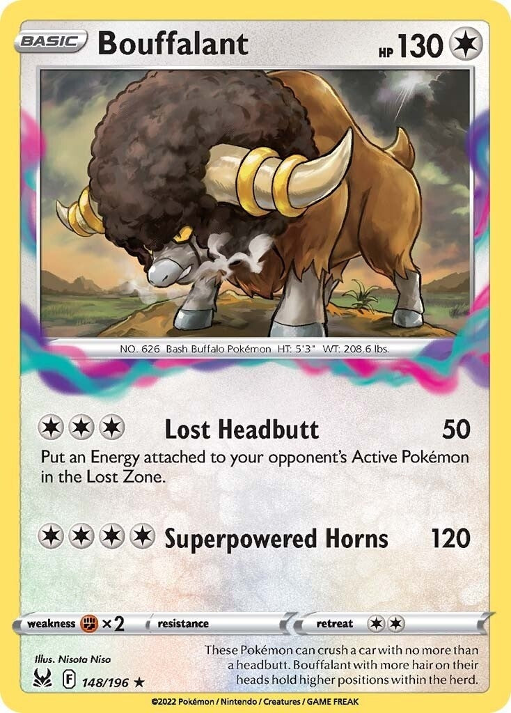 Image for Bouffalant (148/196) - Pokemon