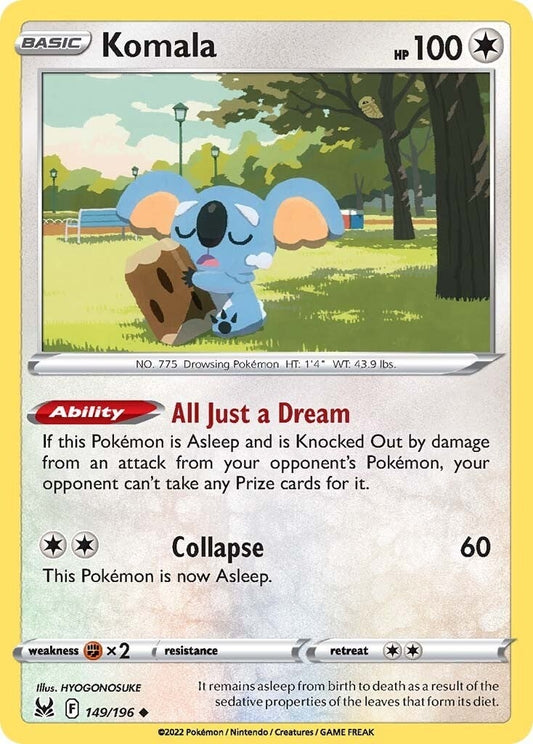 Image for Komala (149/196) - Pokemon