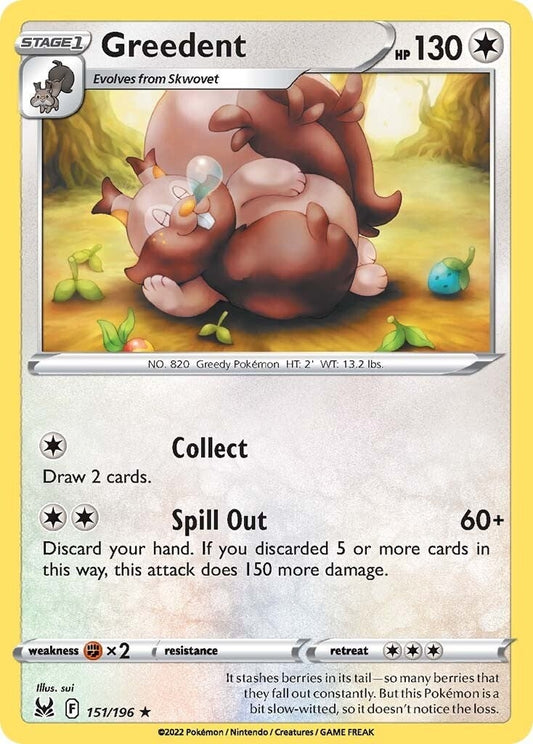 Image for Greedent (151/196) - Pokemon