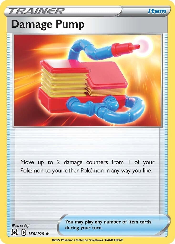 Image for Damage Pump (156/196) - Pokemon