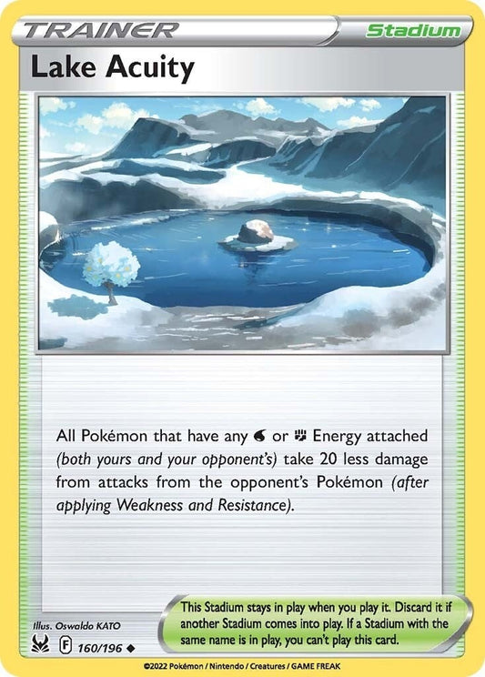 Image for Lake Acuity (160/196) - Pokemon