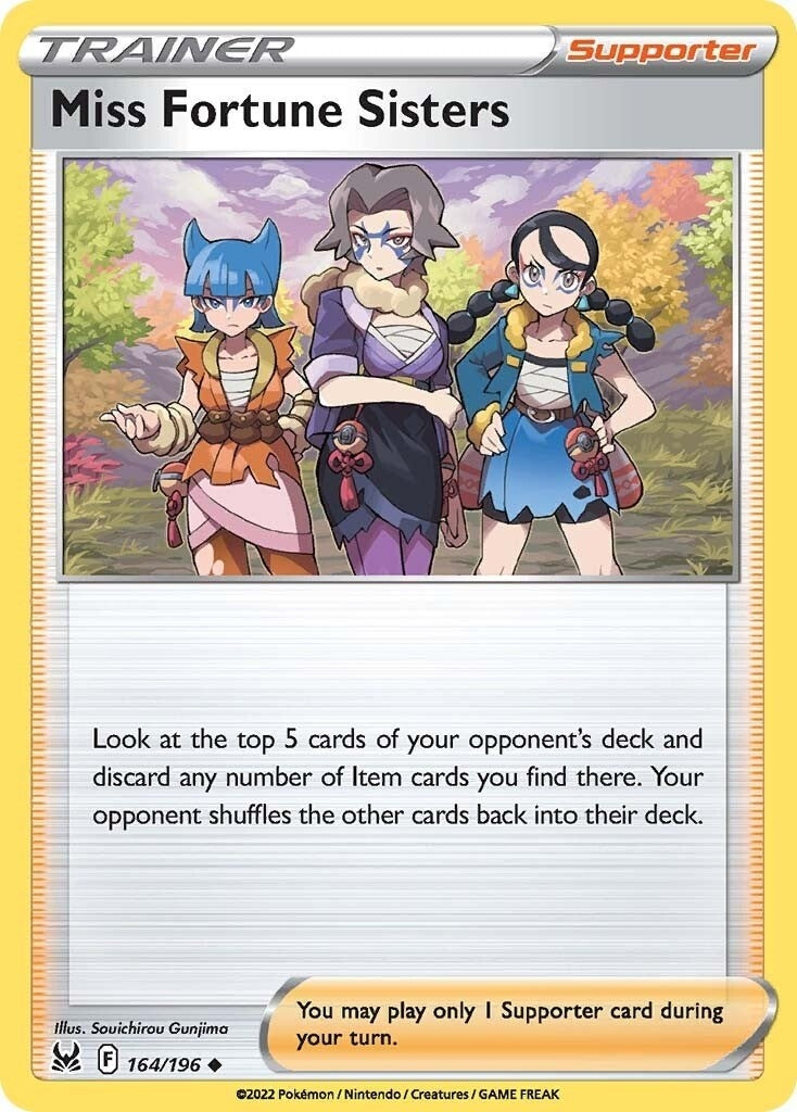 Image for Miss Fortune Sisters (164/196) - Pokemon