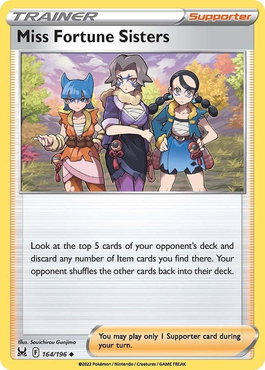 Image for Miss Fortune Sisters (164/196) - Pokemon