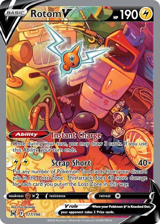 Image for Rotom V (Alternate Full Art) (177/196) - Pokemon