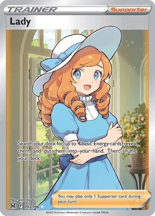 Image for Lady (Full Art) (193/196) - Pokemon