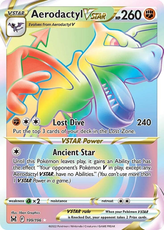 Aerodactyl VSTAR (Secret) (199/196)