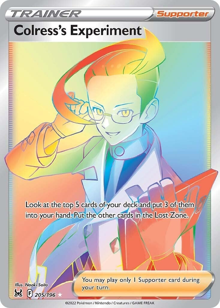 Image for Colress's Experiment (Secret) (205/196) - Pokemon