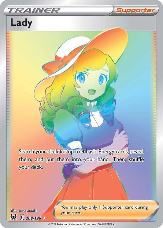 Image for Lady (Secret) (208/196) - Pokemon