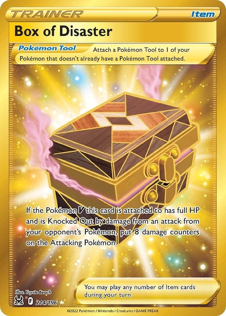 Image for Box of Disaster (Secret) (214/196) - Pokemon
