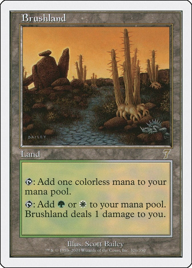 Image for Brushland (326) - Magic: The Gathering