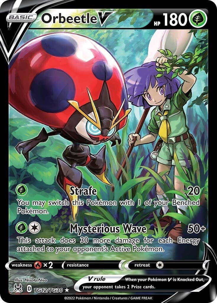 Image for Orbeetle V (TG12/TG30) - Pokemon