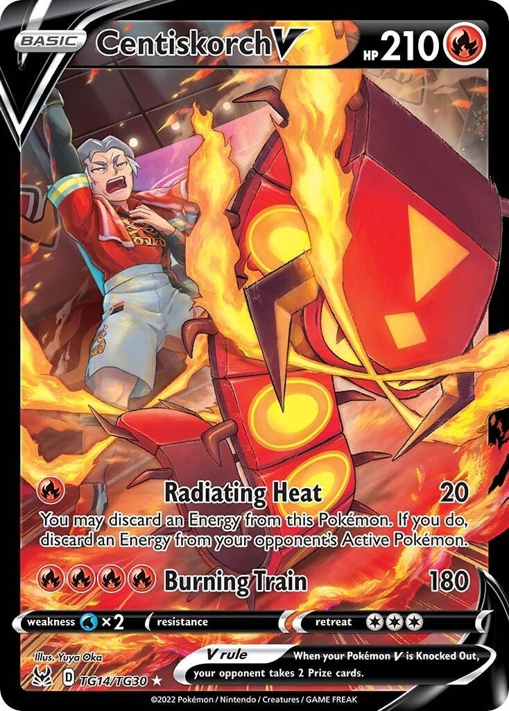 Image for Centiskorch V (TG14/TG30) - Pokemon