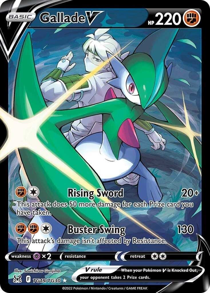 Image for Gallade V (TG19/TG30) - Pokemon