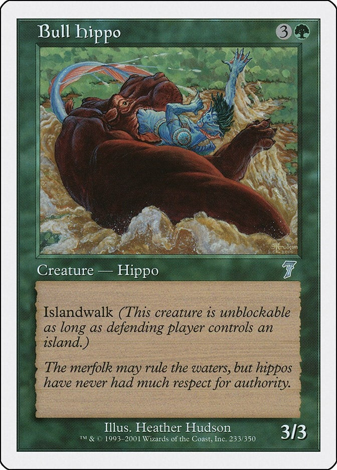 Image for Bull Hippo (233) - Magic: The Gathering