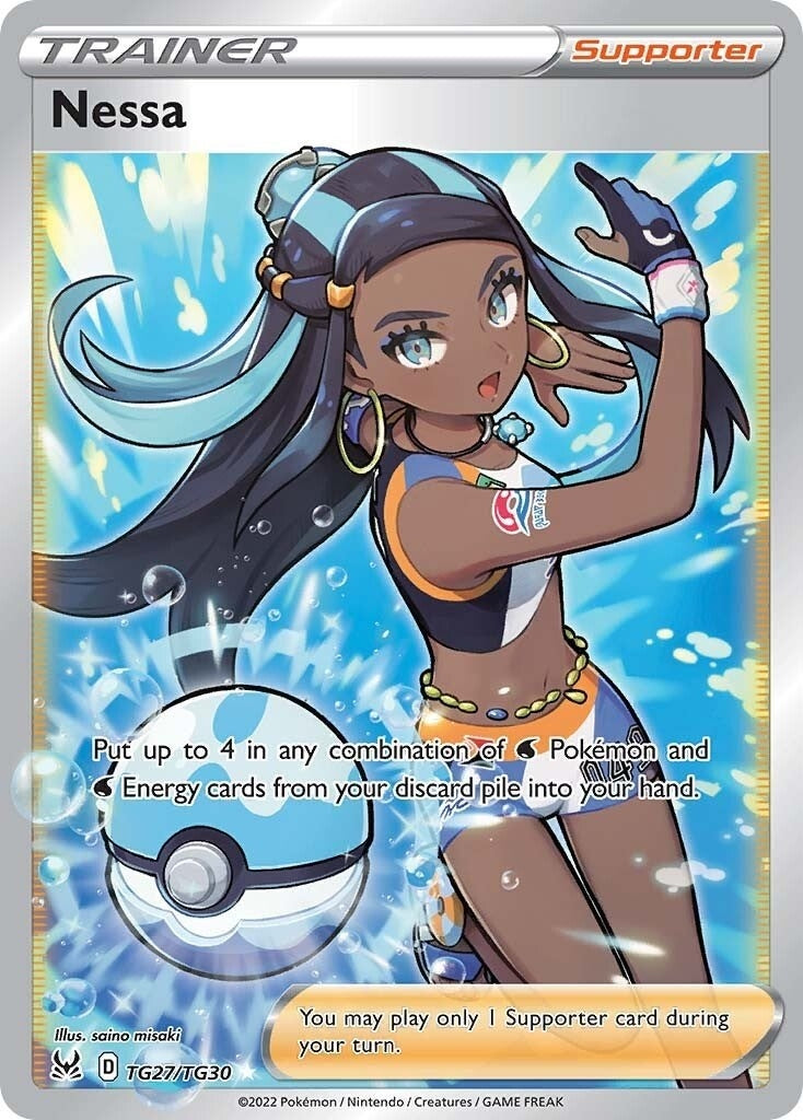 Image for Nessa (TG27/TG30) - Pokemon