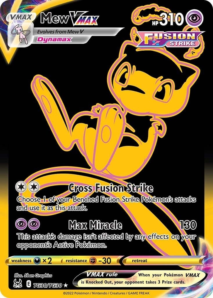 Image for Mew VMAX (Secret) (TG30/TG30) - Pokemon