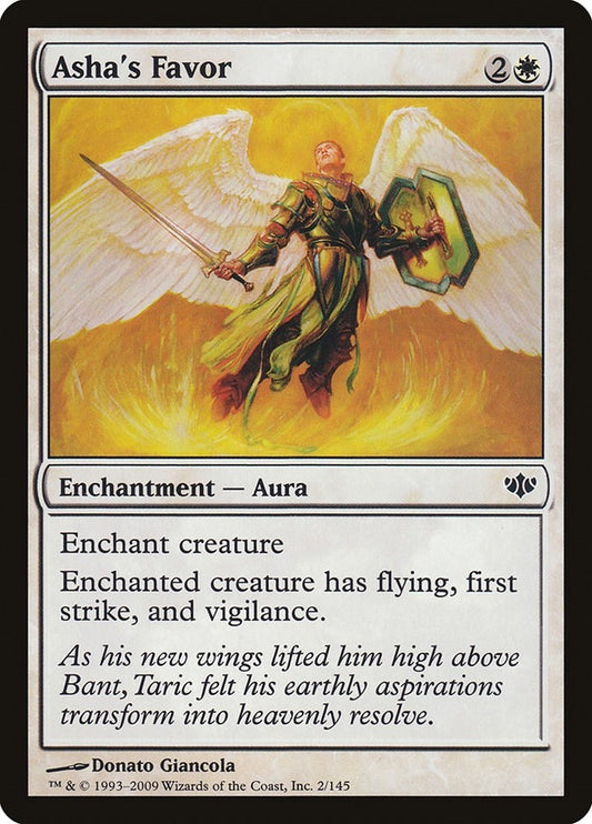 Image for Asha's Favor (2) - Magic: The Gathering