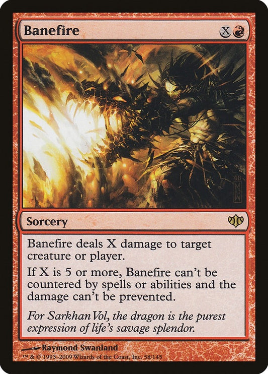 Image for Banefire (58) - Magic: The Gathering