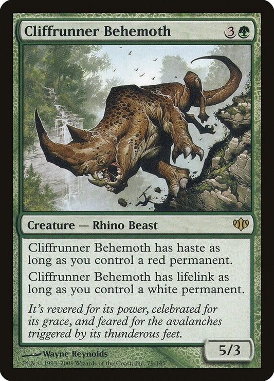 Image for Cliffrunner Behemoth (79) - Magic: The Gathering