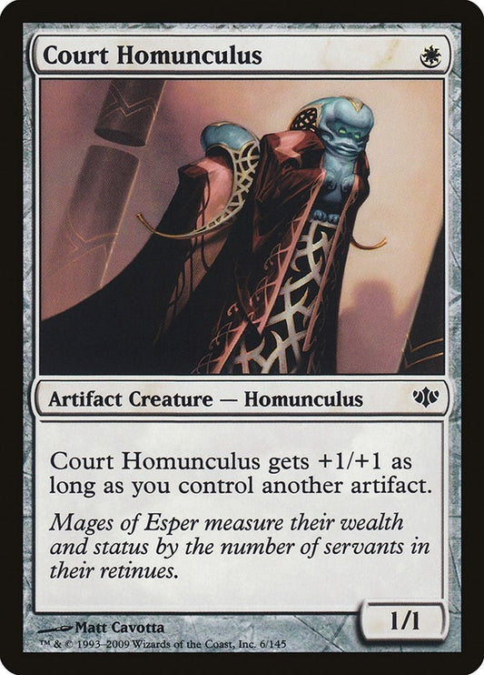 Image for Court Homunculus (6) - Magic: The Gathering