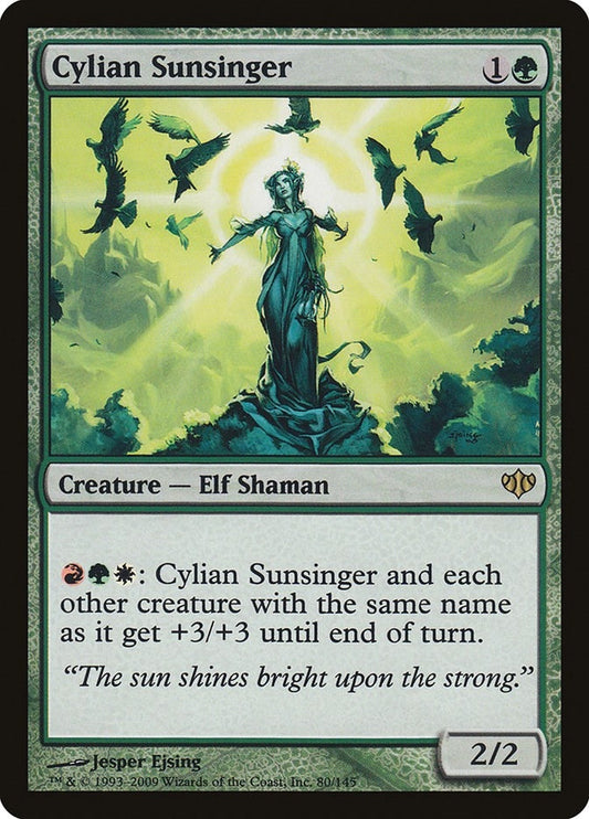 Image for Cylian Sunsinger (80) - Magic: The Gathering