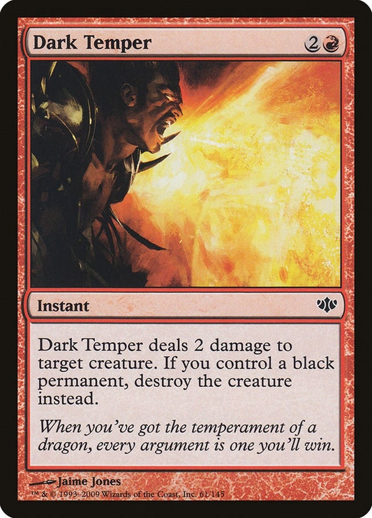 Image for Dark Temper (61) - Magic: The Gathering