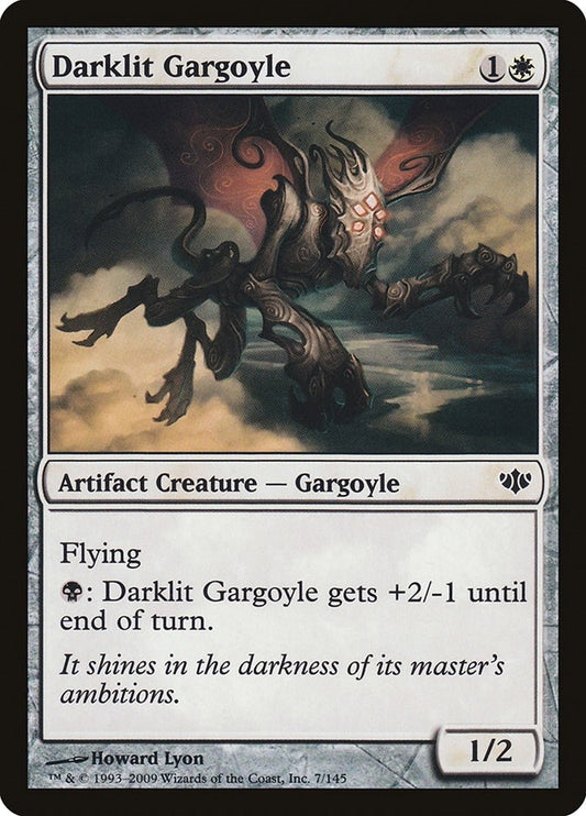 Image for Darklit Gargoyle (7) - Magic: The Gathering