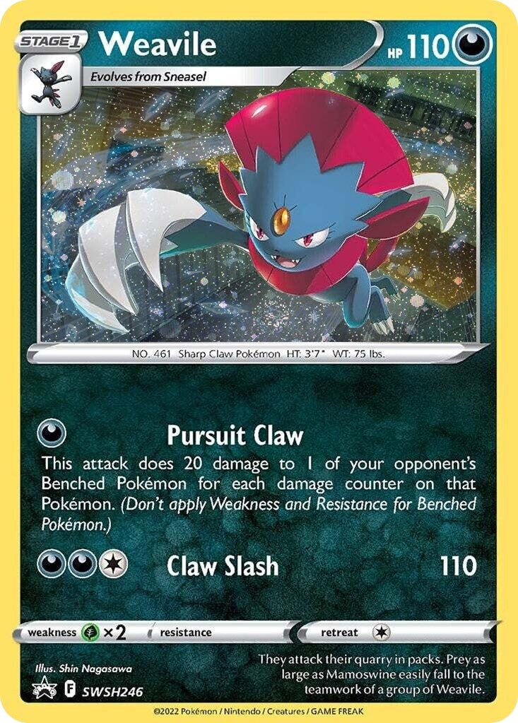 Image for Weavile - SWSH246 (Cosmos Holo) (SWSH246) - Pokemon