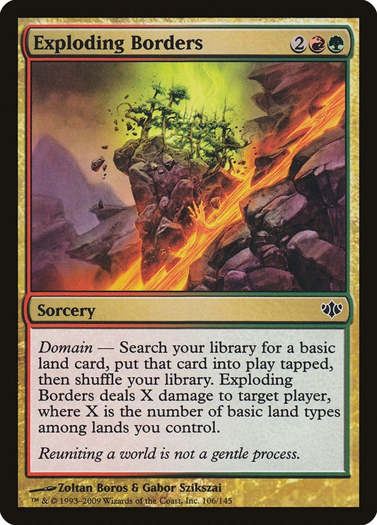 Image for Exploding Borders (106) - Magic: The Gathering