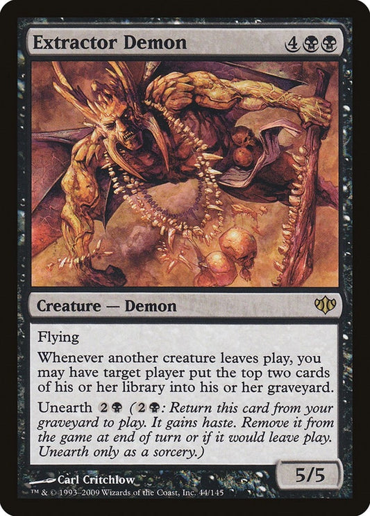 Image for Extractor Demon (44) - Magic: The Gathering